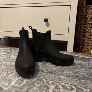 Jeffrey Campbell Black Ankle Boots